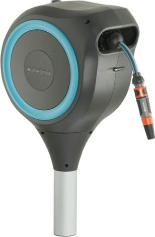 Катушка напольная GARDENA RollUp S со шлангом 15 м, голубая 18604-20.000.00 [18604-20.000.00]