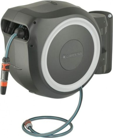 Катушка настенная GARDENA RollUp M/L со шлангом 25 м, белая 18622-20.000.00 [18622-20.000.00]