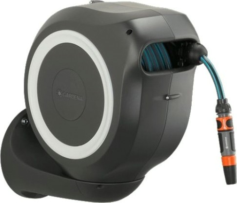 Катушка настенная GARDENA RollUp M со шлангом 20 м, белая 18612-20.000.00 [18612-20.000.00]