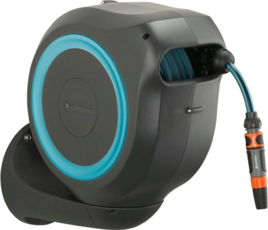 Катушка настенная GARDENA RollUp M со шлангом 20 м, голубая 18610-32.000.00 [18610-32.000.00]
