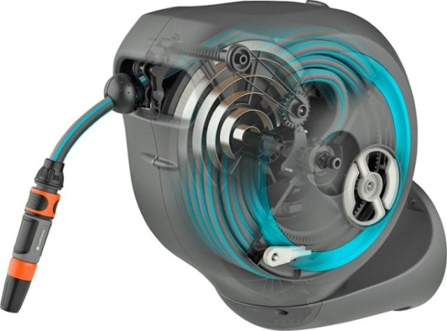 Катушка настенная GARDENA RollUp M со шлангом 20 м, голубая 18610-32.000.00 [18610-32.000.00]