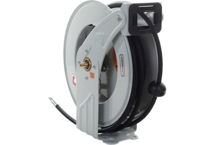 Катушка со шлангом 15 м LUBEWORKS H860152 металлическая для густых смазок 1/4’’ Катушка со шлангом 15 м LUBEWORKS H860152 металлическая для густых смазок 1/4’’