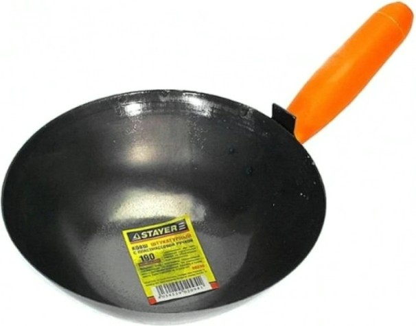 Кельма-ковш STAYER MASTER штукатурный с пластмассовой ручкой [08230]