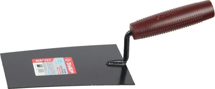 Кельма штукатура ЗУБР "МАСТЕР" с пластмассовой ручкой КШ 08215-3 [08215-3]