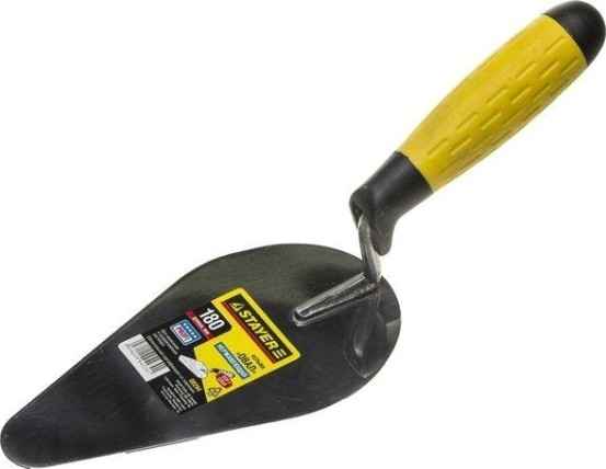 Кельма STAYER PROFI овал, нержавеющее полотно, 2-х компонентная рукоят [08294]