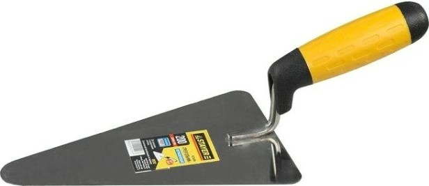 Кельма STAYER PROFI треугольник, нержавеющее полотно, 2-х компонентная [08292]