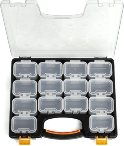 Кейс-органайзер КВТ с 14 сменными модулями К-02 [79346]