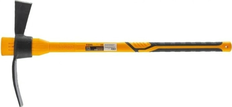 Кирка DENZEL 2250 г, фибергл.обрезиненная рукоятка 900 мм [21837]