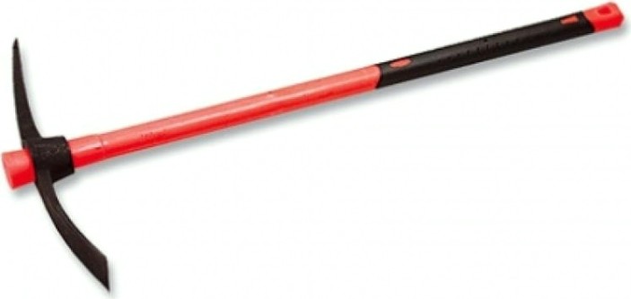 Кирка кованая MATRIX 1.0 кг с обратной фибергласовой ручкой 21829 [21829]
