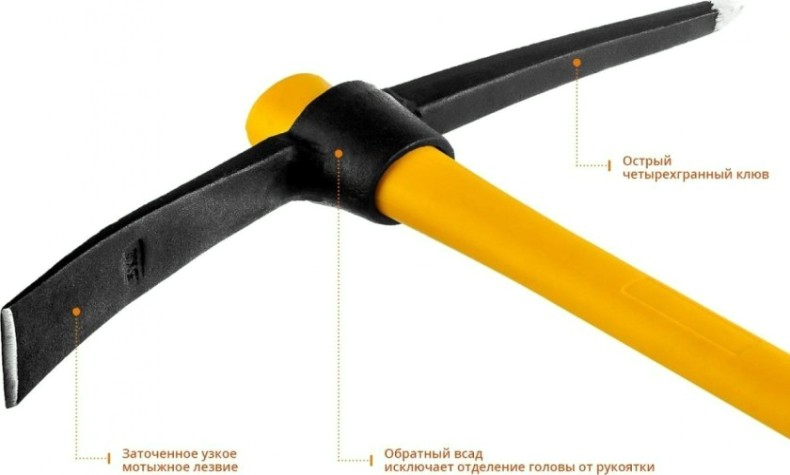 Кирка STAYER Professional 1500г с фиберглассовой рукояткой, [20179-15]