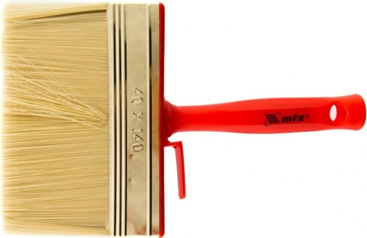 Кисть флейцевая MATRIX 40х140 мм искусст. щетина, пластмас. корпус, пластмас. ручка [84128]