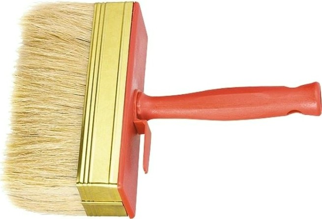 Кисть флейцевая MATRIX 40х140 мм натур. щетина, пластмас. корпус, пластмас. ручка// [84123]