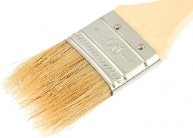 Кисть флейцевая Sparta Slimline 1,5" плоская (38 мм), натуральная щетина, деревянная ру [824255]