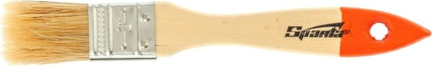 Кисть флейцевая Sparta Slimline 1" плоская (25 мм), натуральная щетина, деревянная ру [824205]