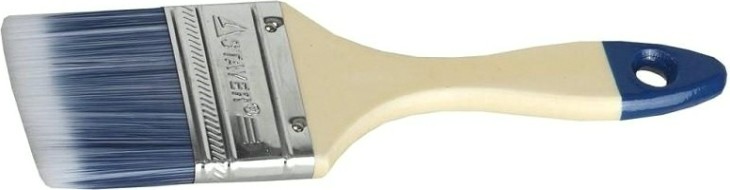 Кисть флейцевая STAYER AQUA-STANDARD плоская искусственная щетина, деревянная ручка, 63 [01032-063]