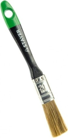 Кисть флейцевая STAYER KANEKARON-EURO плоская, искусственная щетина, деревянная ручка, 2 [0106-020]