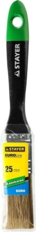 Кисть флейцевая STAYER KANEKARON-EURO плоская, искусственная щетина, деревянная ручка, 2 [0106-025]