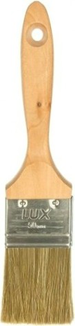 Кисть флейцевая STAYER LASUR-LUX плоская деревянная ручка, смешанная щетина, 50мм [01051-050]