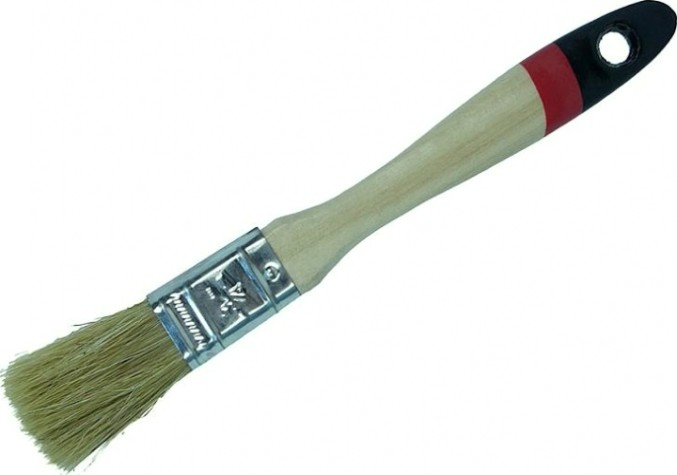 Кисть флейцевая Sturm 9040-22-020 3/4" (20мм), натуральная щетина, деревянная ручка