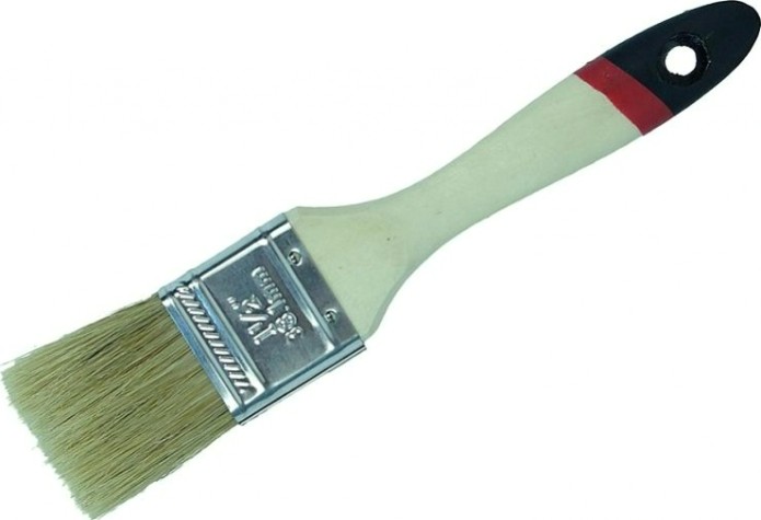 Кисть флейцевая Sturm 9040-22-038 1,5" (38мм), натуральная щетина, деревянная ручка