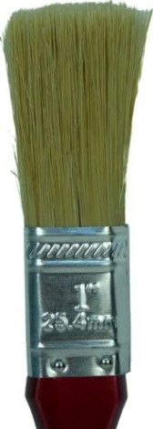 Кисть флейцевая Sturm 9040-23-025 (25мм), натуральная щетина, деревянная ручка