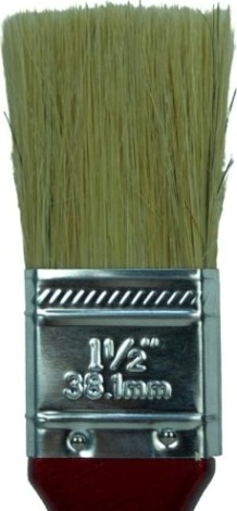 Кисть флейцевая Sturm 9040-23-038 1,5" (38мм), натуральная щетина, деревянная ручка