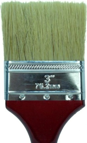 Кисть флейцевая Sturm 9040-23-075 3" (75мм), натуральная щетина, деревянная ручка