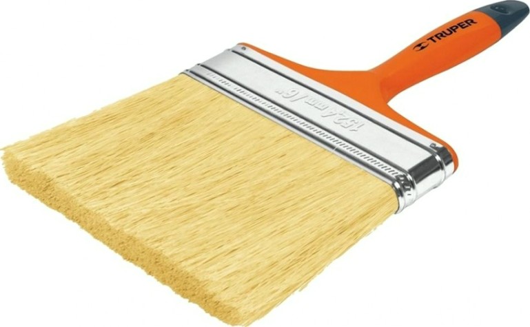 Кисть флейцевая TRUPER BREN-6 150 мм, натуральная растительная щетина [14494]