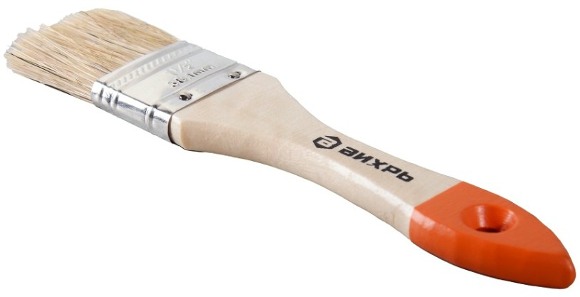 Кисть флейцевая ВИХРЬ 38 мм 1,5'' стандарт натуральная щетина [73/3/4/2]
