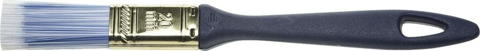 Кисть флейцевая ЗУБР АКВА плоская "кп-13", искусственная щетина, пластмассов [4-01013-020]