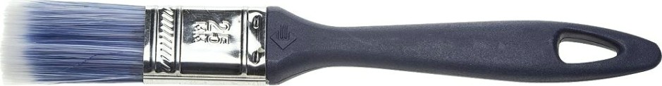 Кисть флейцевая ЗУБР АКВА плоская "кп-13", искусственная щетина, пластмассов [4-01013-025]