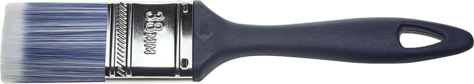 Кисть флейцевая ЗУБР АКВА плоская "кп-13", искусственная щетина, пластмассов [4-01013-038]
