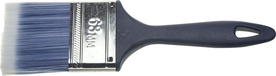 Кисть флейцевая ЗУБР АКВА плоская "кп-13", искусственная щетина, пластмассов [4-01013-063]