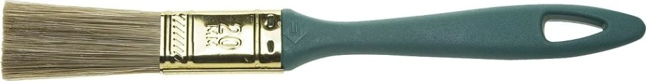 Кисть флейцевая ЗУБР МАСТЕР КП-14 плоская, смешанная щетина, пластмассовая рукоятка, [4-01014-020]