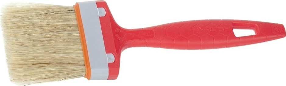 Кисть флейцевая ЗУБР СТАНДАРТ плоская натуральная щетина, пластмассовая ручка, 2 [01015-063]