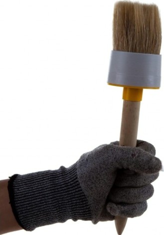 Кисть круглая Biber Стандарт 31189 натур. щетина, дер. рукоятка, 65мм [тов-001906]