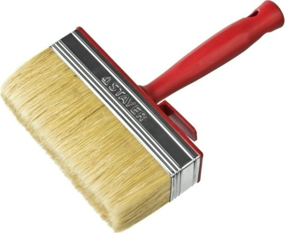 Кисть макловица STAYER UNIVERSAL-MASTER светлая щетина, пластмассовый корпус, 4х14см [01824-14]