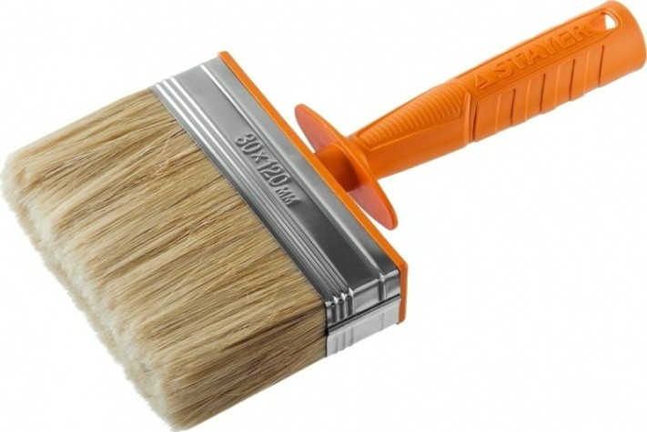 Кисть макловица STAYER UNIVERSAL-PROFI натуральная светлая щетина, пластмассовый корпус, [0182-12]