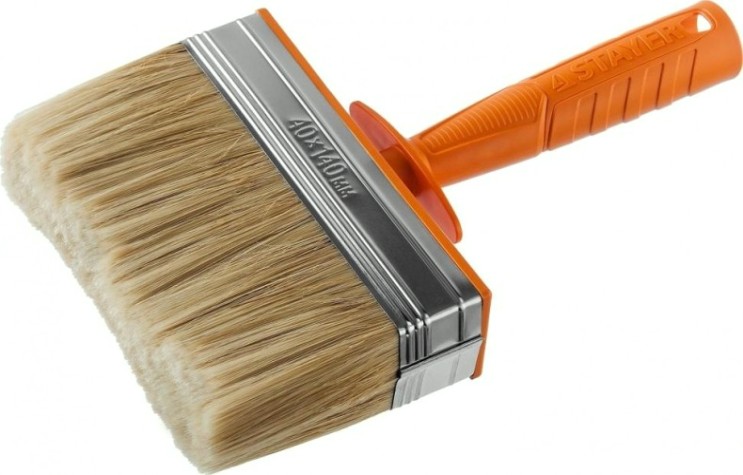 Кисть макловица STAYER UNIVERSAL-PROFI натуральная светлая щетина, пластмассовый корпус, [0182-14]