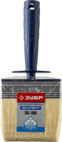 Кисть макловица ЗУБР ЭКСПЕРТ "аква", искусственная щетина, пластмассовый корпус [01817-10]