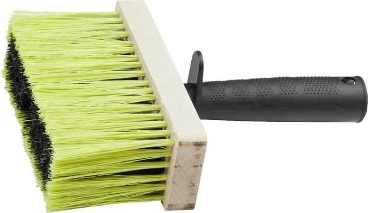 Кисть макловица ЗУБР МАСТЕР искусственная щетина, деревянный корпус, 50x140мм [01809-14]