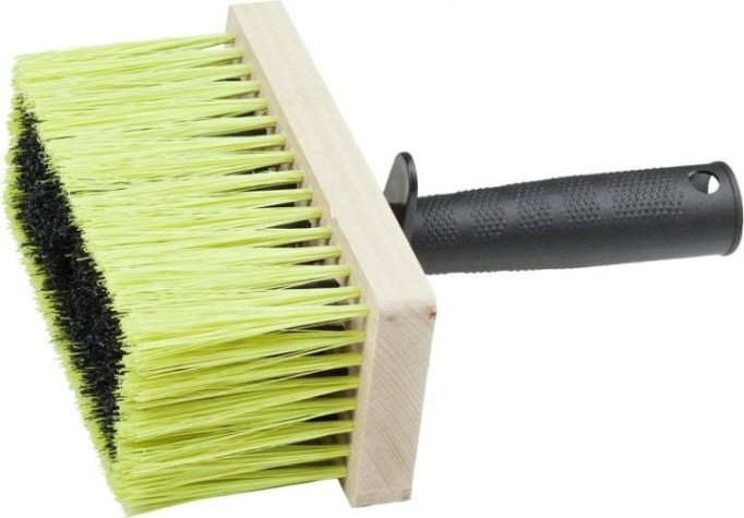 Кисть макловица ЗУБР МАСТЕР искусственная щетина, деревянный корпус, 70x150мм [01809-15]