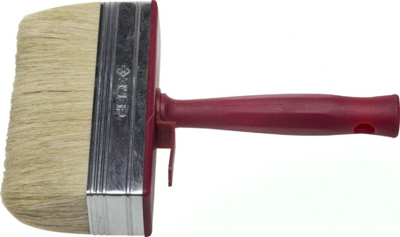 Кисть макловица ЗУБР МАСТЕР светлая щетина, пластмассовый корпус, 40х140мм [01825-14]