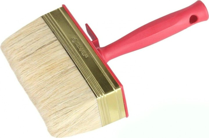 Кисть макловица ЗУБР МАСТЕР светлая щетина, пластмассовый корпус, 50х150мм [01825-15]