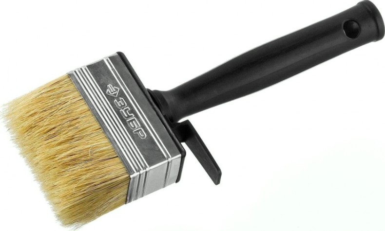 Кисть макловица ЗУБР ОПТИМА светлая щетина, пластмассовый корпус, 30х70мм [01802-07]