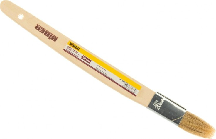 Кисть плоская Biber 31103 узкая 20мм [тов-001957]