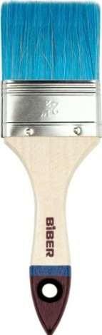 Кисть плоская Biber 31265 флейцевая для антисептиков 63мм [тов-190025]