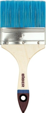 Кисть плоская Biber 31266 флейцевая для антисептиков 75мм [тов-190026]