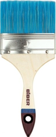Кисть плоская Biber 31267 флейцевая для антисептиков 100мм [тов-190027]