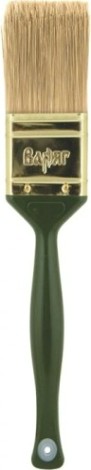 Кисть плоская ВАРЯГ 31231 натур. щетина 25мм [тов-148749]